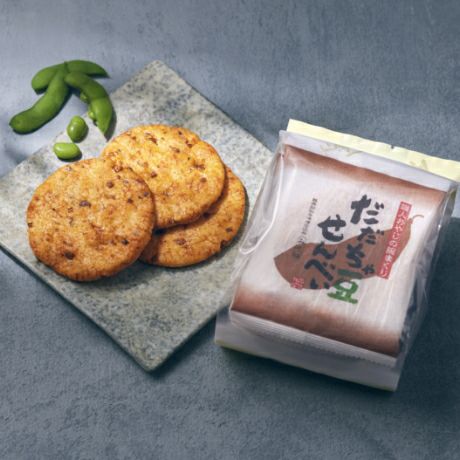 だだちゃ豆せんべい みそ | 煎餅工房さがえ屋