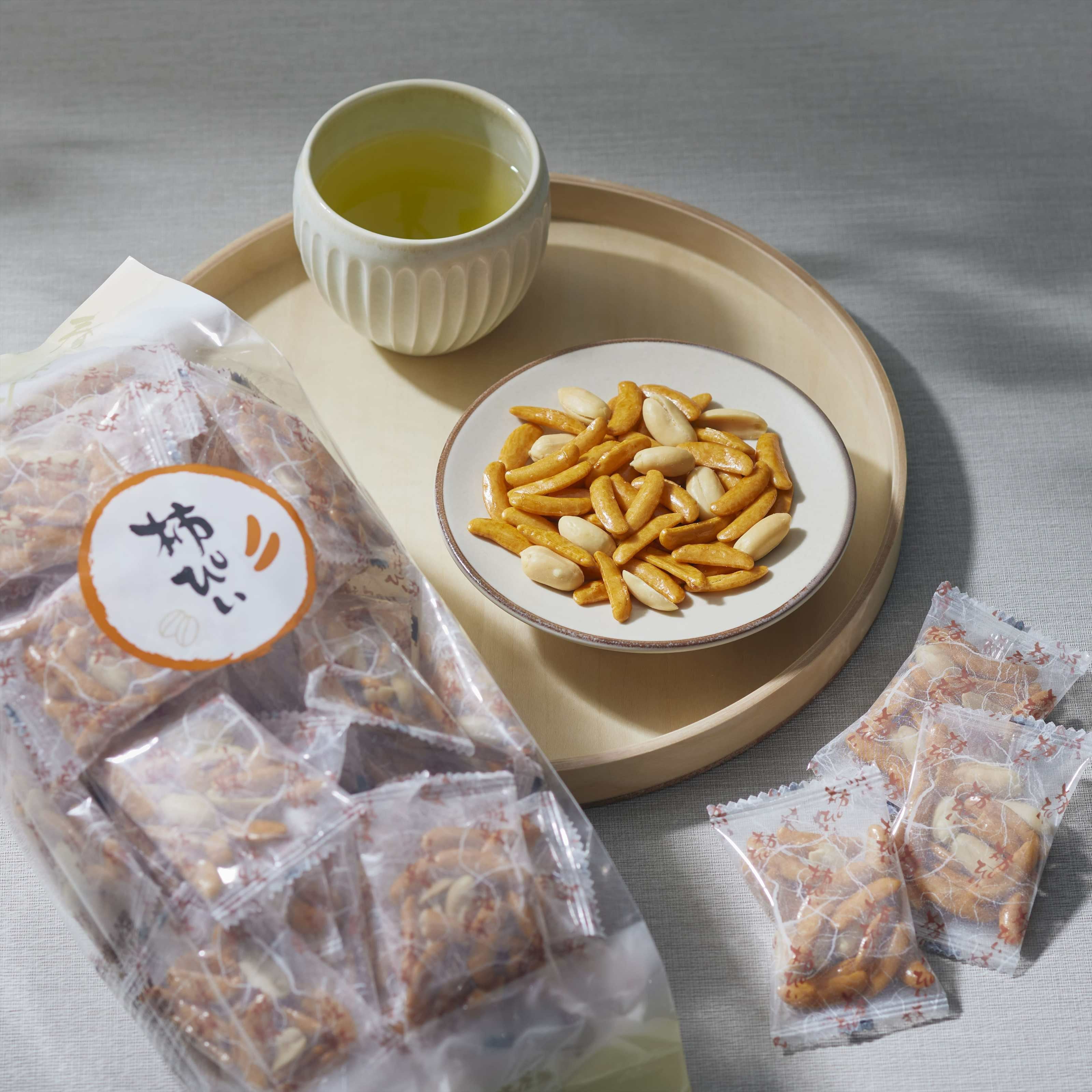 270g 柿ぴぃ | 煎餅工房さがえ屋