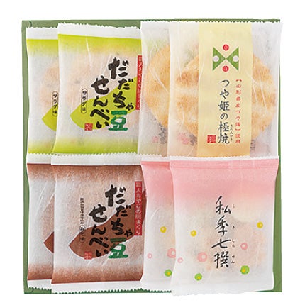 段重ね「贅」 | 煎餅工房さがえ屋