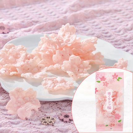 完売】【春の限定品】咲くサクッ桜 45g SQ429 | 煎餅工房さがえ屋